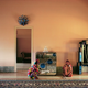 Raghubir Singh. Employees, Morvi Palace, Gujarat, 1982.